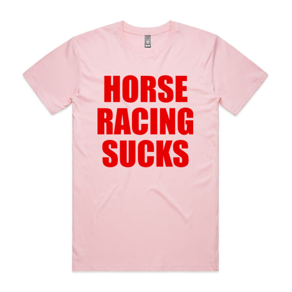 Horse Racing Sucks! Bold (Pink) Thumbnail